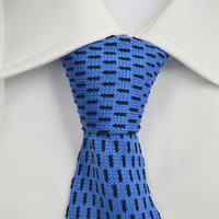 KT059 - Electric Blue/Black Dashes